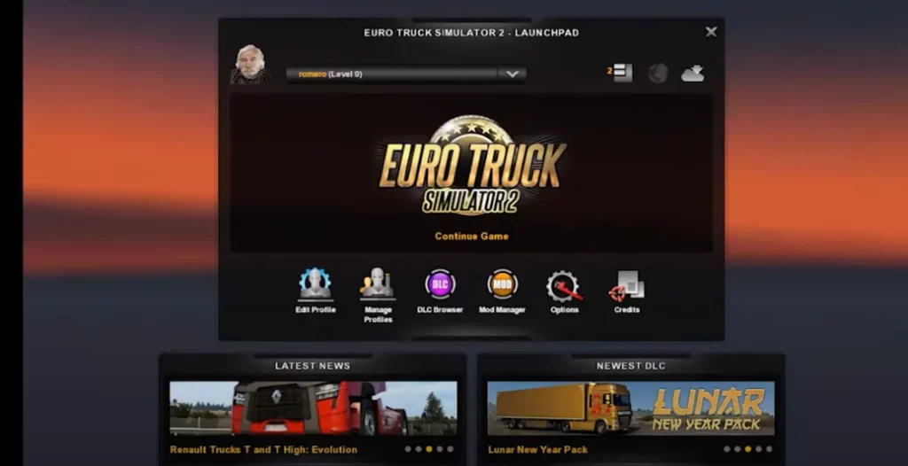euro truck simulator 2 للاندرويد